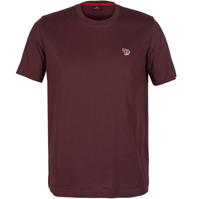 Regular Fit Organic Cotton Zebra Logo T-Shirt