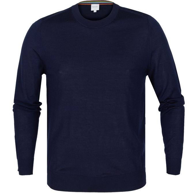 Merino Wool Crew Neck Pullover