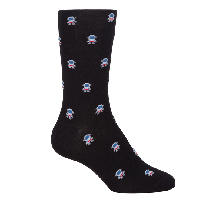 Astronaut Pattern Cotton Socks