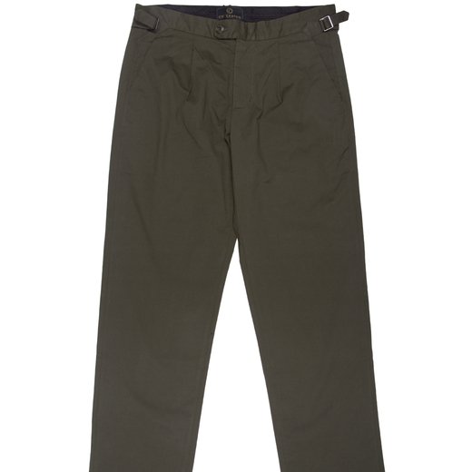 Clive Pleated Side Adjuster Chino-new online-Fifth Avenue Menswear