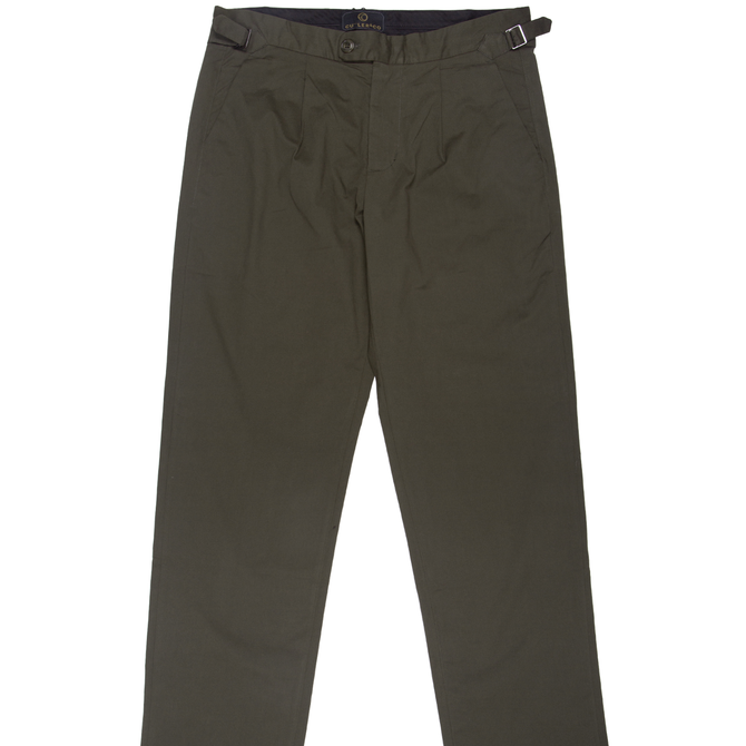 Clive Pleated Side Adjuster Chino