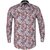 Clyde Stretch Cotton Paisley Floral Print Shirt