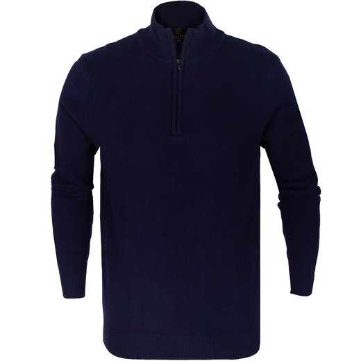 Robin 1/4 Zip Turtle Neck Merino Pullover-new online-Fifth Avenue Menswear