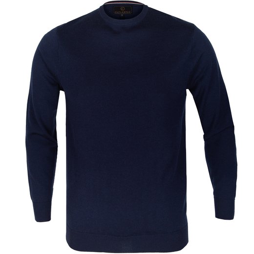 Dawson Slim Fit Crew Neck Merino Pullover-new online-Fifth Avenue Menswear