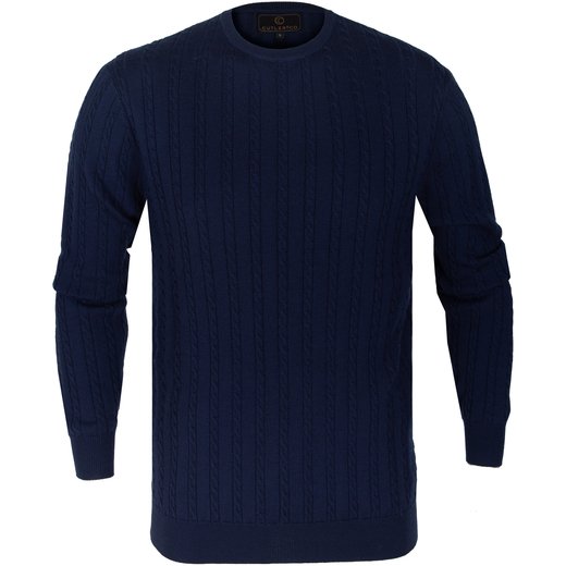 Sean Cable Merino Wool Pullover-new online-Fifth Avenue Menswear