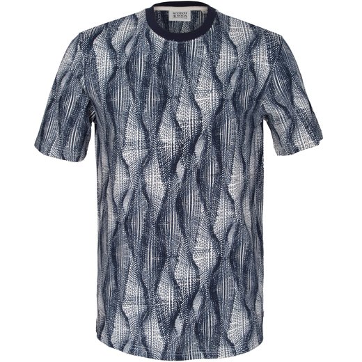 Regular Fit Batik Print T-Shirt-new online-Fifth Avenue Menswear