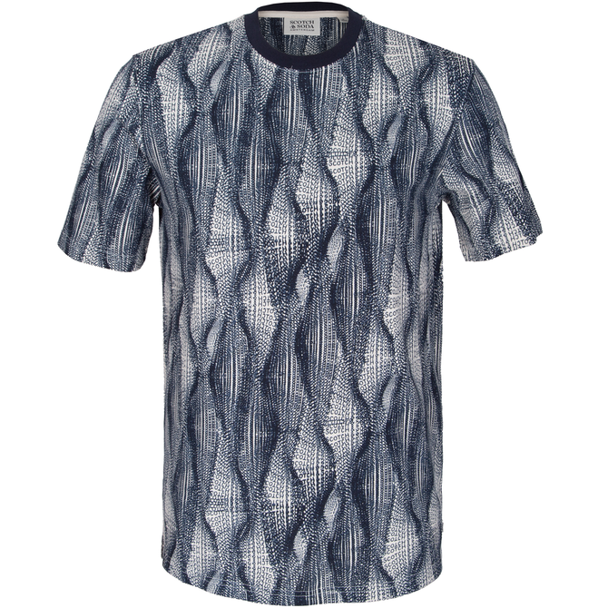 Regular Fit Batik Print T-Shirt