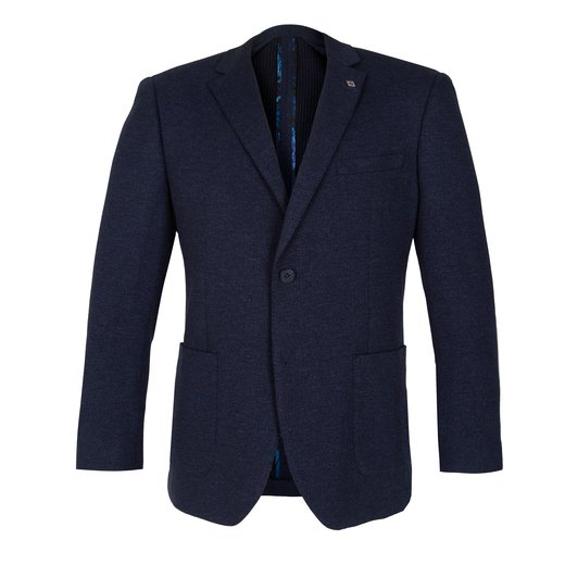 Zeke Melange Stretch Knit Blazer-new online-Fifth Avenue Menswear