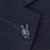 Ayden Navy Windowpane Check Wool Jacket
