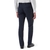 Caper Navy Tonal Check Wool Dress Trouser