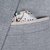 Light Grey Check Stretch Knit Blazer