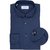 Slim Fit Micro Houndstooth Melange Dress Shirt