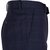 Caper Navy Tonal Check Wool Dress Trouser