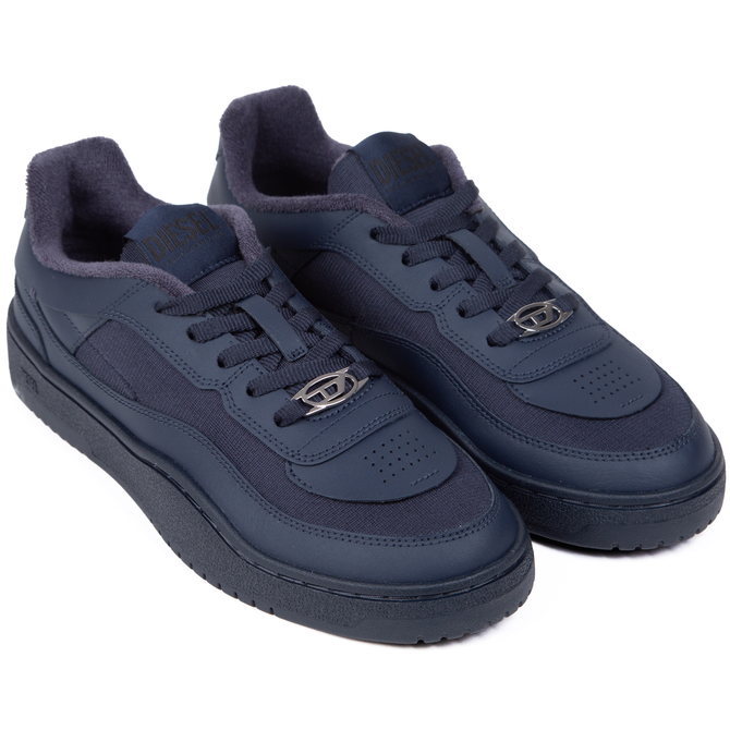 Navy Oval Skate Low Sneakers