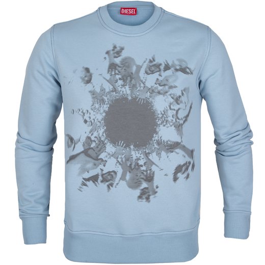 S-Ginn-T3 Crowd Print Sweatshirt-new online-Fifth Avenue Menswear