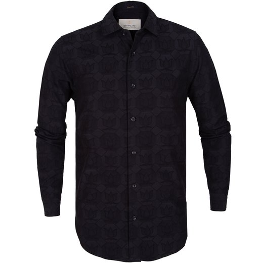 Felix Jacquard Pattern Casual Shirt-new online-Fifth Avenue Menswear