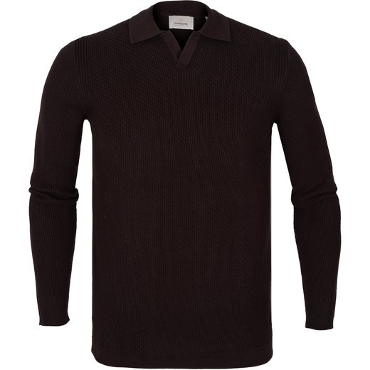 Kostas Knitted V  Polo-new online-Fifth Avenue Menswear