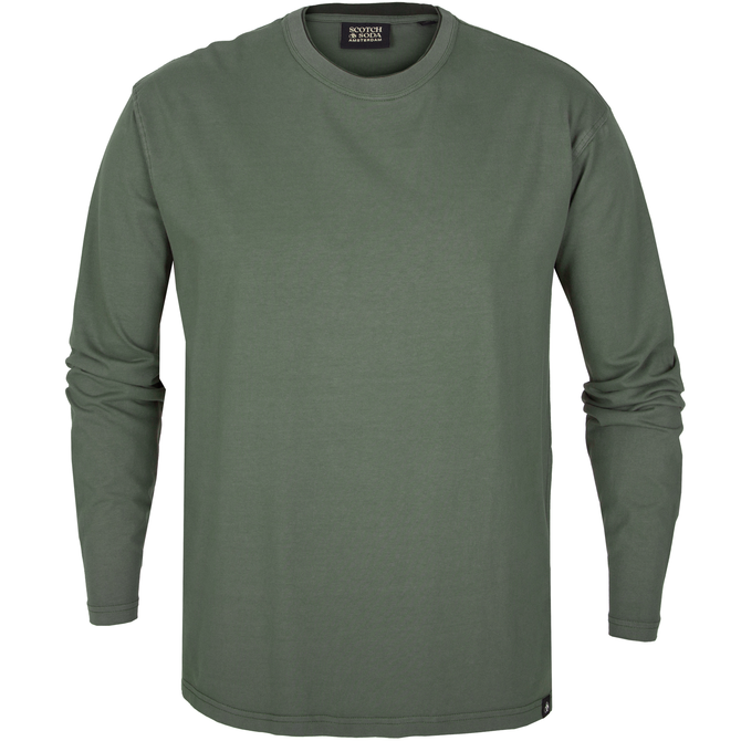 Relaxed Fit 3 Crosses Long Sleeve T-Shirt