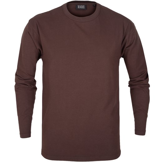 Relaxed Fit 3 Crosses Long Sleeve T-Shirt-new-Fifth Avenue Menswear