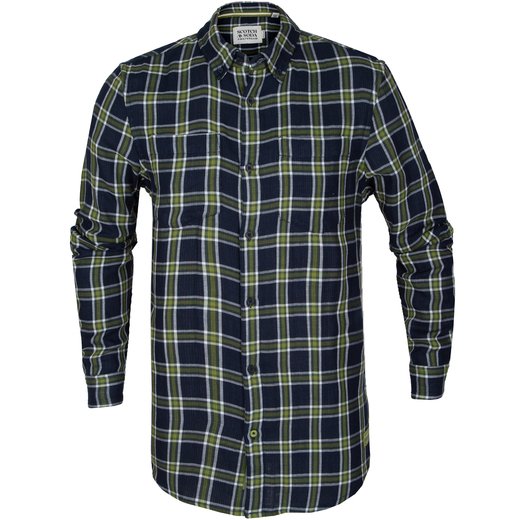 Regular Fit Double-face Cotton Check Shirt-new-Fifth Avenue Menswear