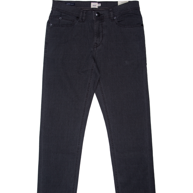 Martin Slim Fit Check Stretch Twill Jean