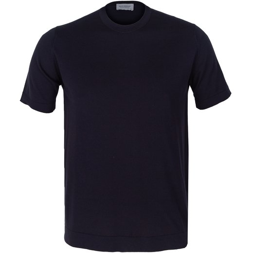 Lorca Fine Sea Island Cotton Short Sleeve Knit-holiday-Fifth Avenue Menswear