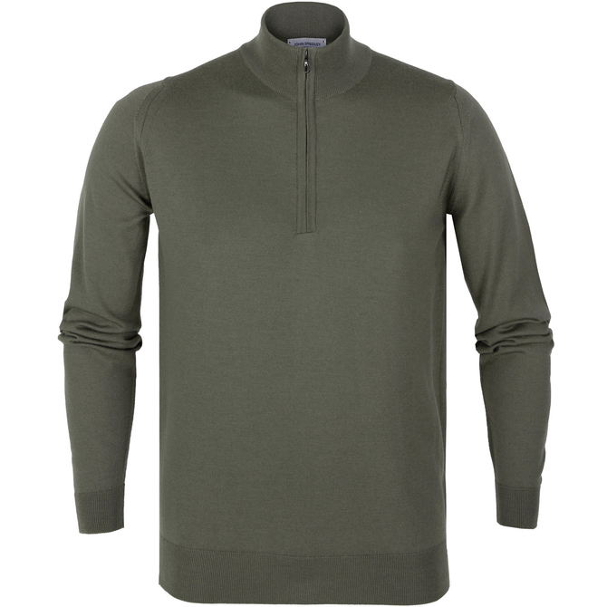 Tapton Luxury Fine Merino 1/4 Zip Pullover