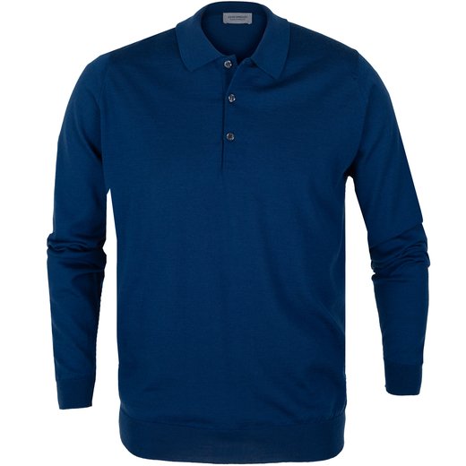 Belper Slim Fit Luxury Extra-Fine Merino Polo-new-Fifth Avenue Menswear