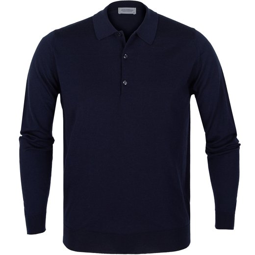 Belper Slim Fit Luxury Extra-Fine Merino Polo-new-Fifth Avenue Menswear