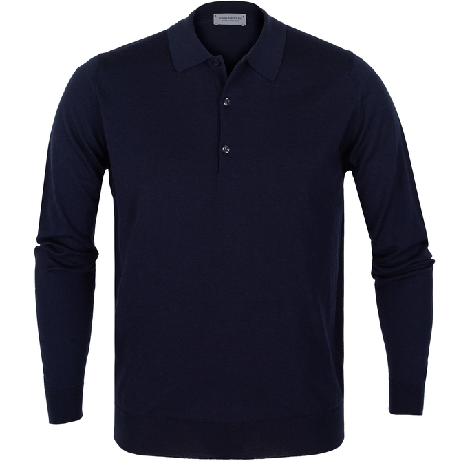Belper Slim Fit Luxury Extra-Fine Merino Polo