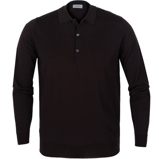 Belper Slim Fit Luxury Extra-Fine Merino Polo-new-Fifth Avenue Menswear