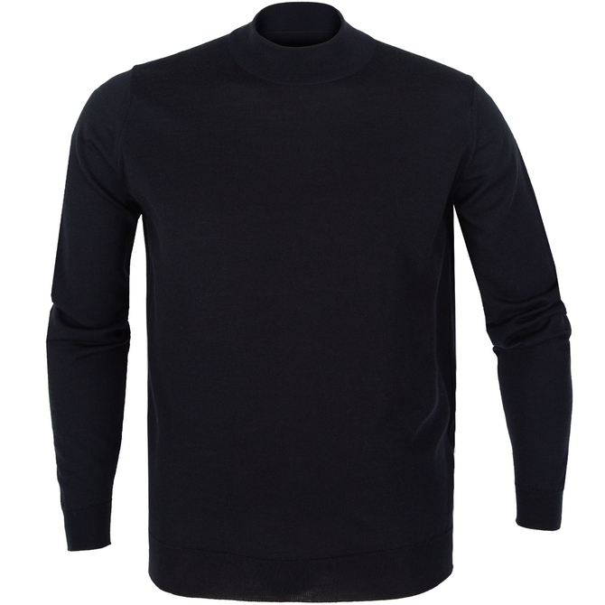 Harcourt Slim Fit Luxury Extra-Fine Merino Turtle Neck Pullover