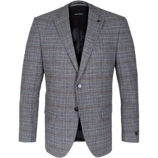 Trace Check Stretch Knit Blazer-new-Fifth Avenue Menswear