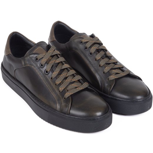 Byron Millenium Leather Sneakers-new-Fifth Avenue Menswear
