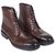 Albert Side Zip Lace-up Casual Boots