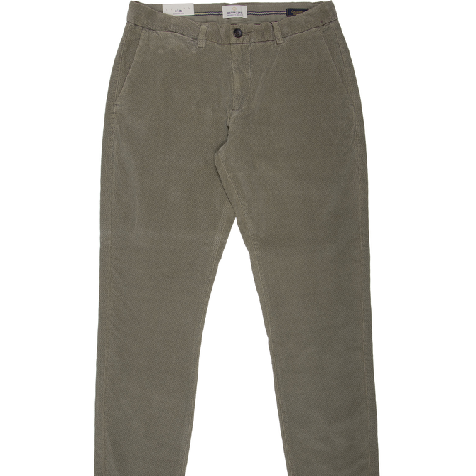 Lancaster Taper Fit Dot Cord Casual Trousers