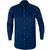 Contemporary Fit Satin Indigo Casual Shirt