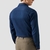 Slim Fit Satin Indigo Casual Shirt