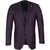 Luxury Italian Wool Shaded Check Blazer