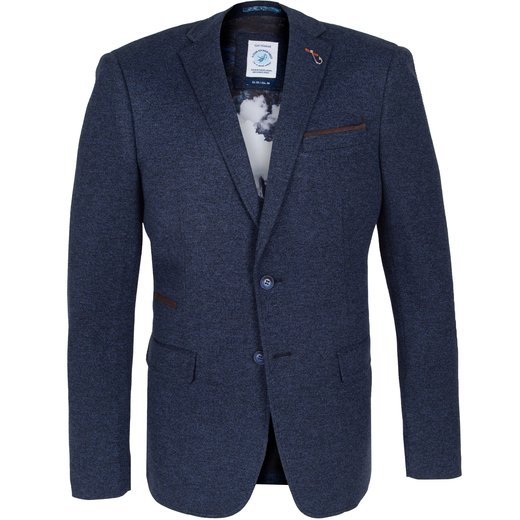 Stretch Pique Knit Blazer-new-Fifth Avenue Menswear
