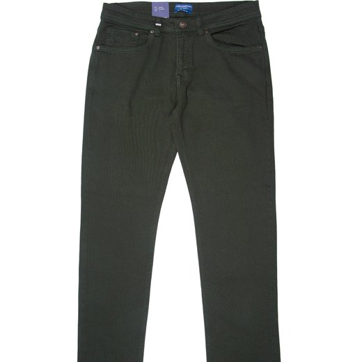 Taper Fit Stretch Coloured Denim Jeans-new-Fifth Avenue Menswear