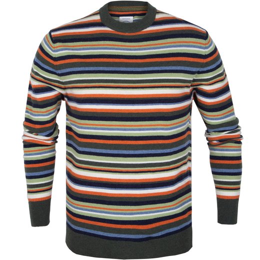 Stripe Wool Blend Pullover-new-Fifth Avenue Menswear