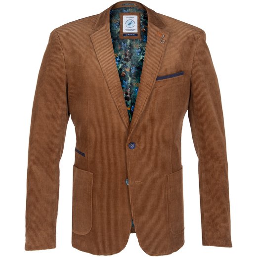 Stretch Rib Cord Blazer-new-Fifth Avenue Menswear