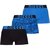 Damien 3 Pack Plain & Print  Boxer Trunks