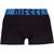 Damien 3 Pack Plain & Print  Boxer Trunks