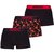 Damien 3 Pack Plain & Print  Boxer Trunks