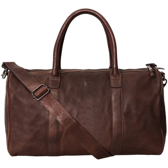 Orewa Leather Overnighter Bag