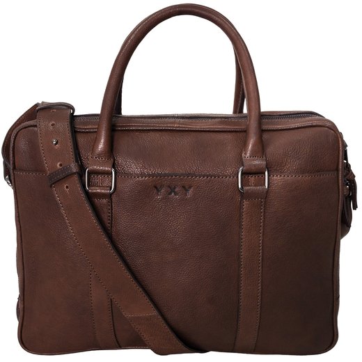 Kaikoura Leather Briefcase-accessories-Fifth Avenue Menswear