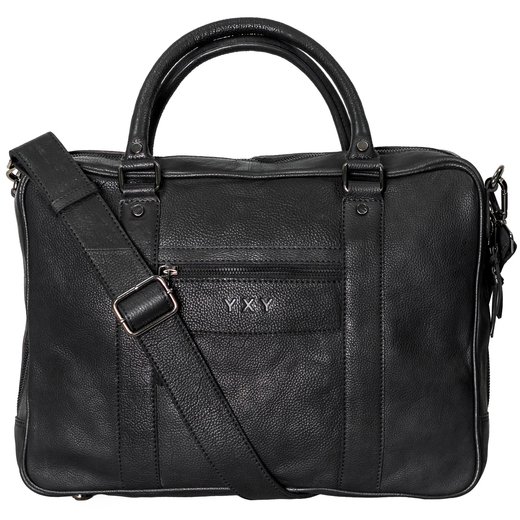 Muriwai Leather Briefcase-accessories-Fifth Avenue Menswear