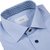 Contemporary Fit Luxury Cotton Twill Dress Shirt With Print Trim